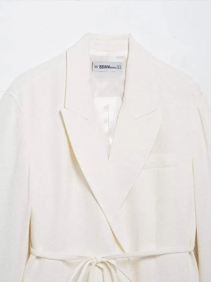 Dalia Completo Donna Elegante con Blazer e Pantaloni a Vita Alta | Completi Eleganti, Primaverile 4