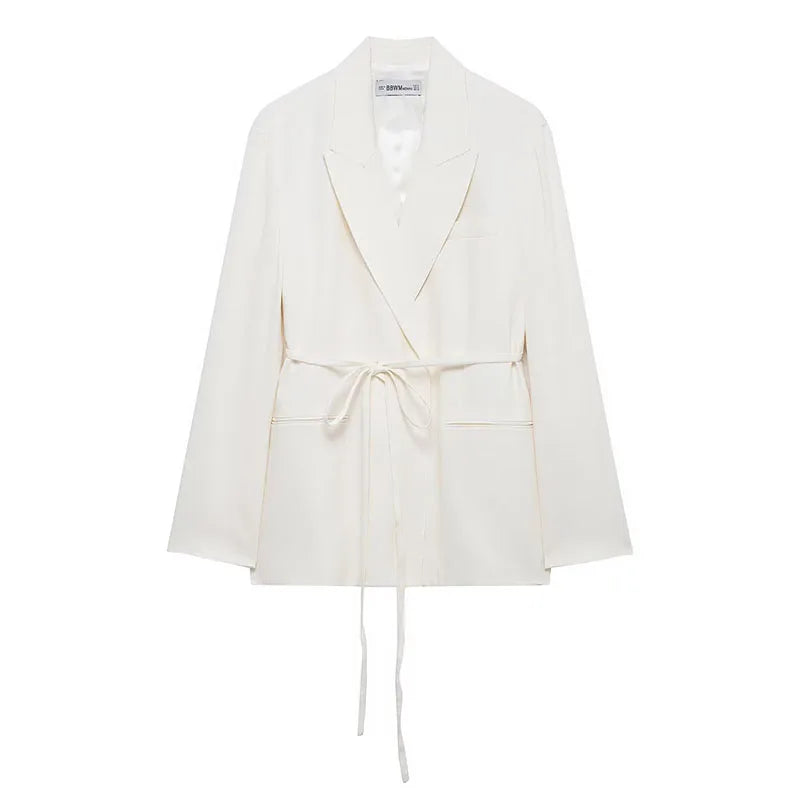 Dalia Completo Donna Elegante con Blazer e Pantaloni a Vita Alta | Completi Eleganti, Primaverile 7