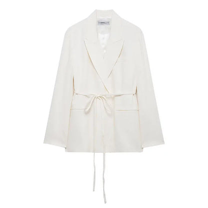 Dalia Completo Donna Elegante con Blazer e Pantaloni a Vita Alta | Completi Eleganti, Primaverile 7