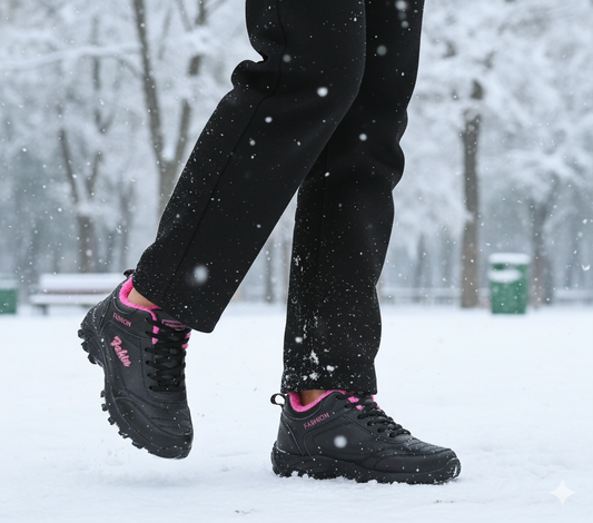 Ilara Sneakers Sportive da Donna Impermeabili | Fodera in Pelliccia, Suola Morbida