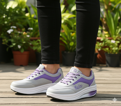 Alino Sneakers da Donna con Piattaforma | Suola Antiscivolo, Casual, Taglie Grandi