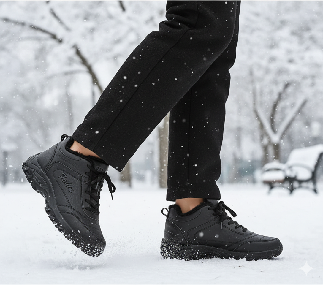 Ilara Sneakers Sportive da Donna Impermeabili | Fodera in Pelliccia, Suola Morbida