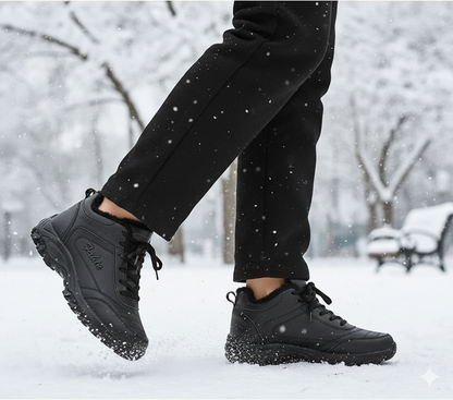 Ilara Sneakers Sportive da Donna Impermeabili | Fodera in Pelliccia, Suola Morbida