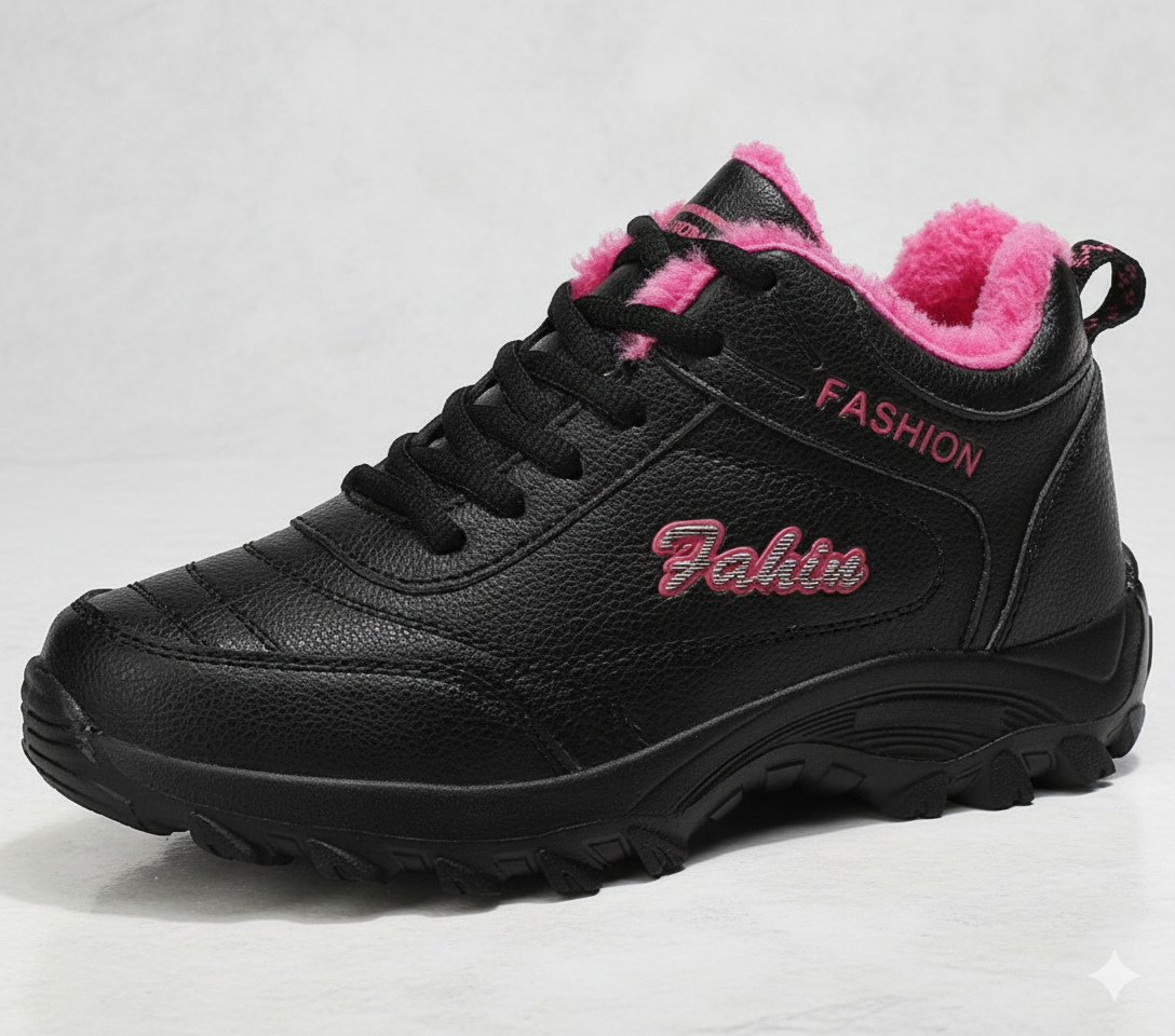 Ilara Sneakers Sportive da Donna Impermeabili | Fodera in Pelliccia, Suola Morbida