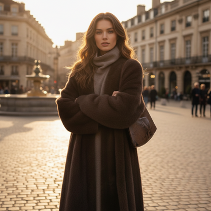 Cassandra Cardigan Lungo da Donna in Cashmere | Morbido e Caldo per l’Inverno