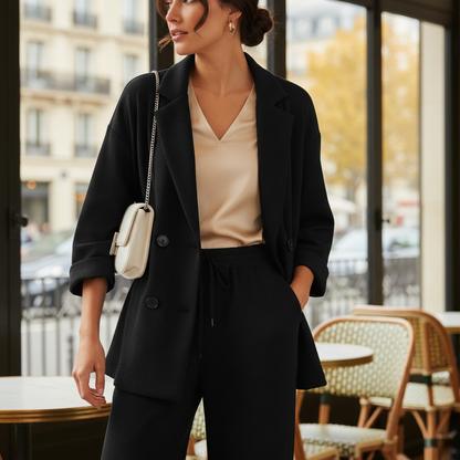 Caterina Completo da Donna con Blazer Doppiopetto | Vestibilità Ampia e Look Informale