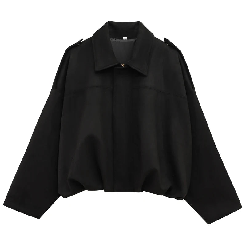 Haxo Giacche da Bomber in Pelle per Donna | Eleganti, Maniche Lunghe, Corto 6