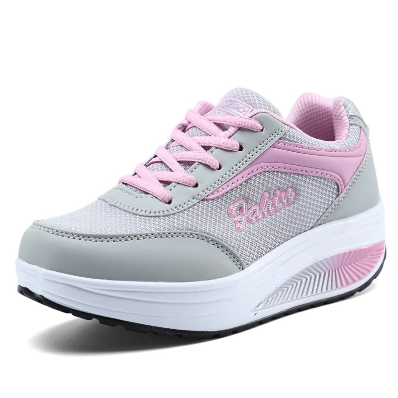 Lino Sneakers da Donna Fashion con Suola Antiscivolo e Comfort 0