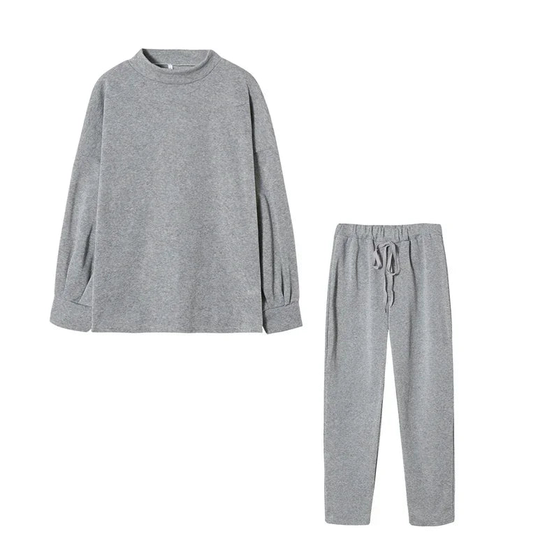 Lira Completo da Donna con Maglione Collo Alto | Casual, Monocromatico 8