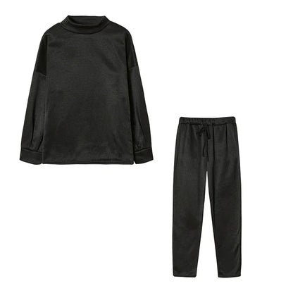 Lira Completo da Donna con Maglione Collo Alto | Casual, Monocromatico 9