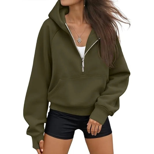 Lira Felpa Cropped da Donna Impermeabile | Comoda, in Fleece 1