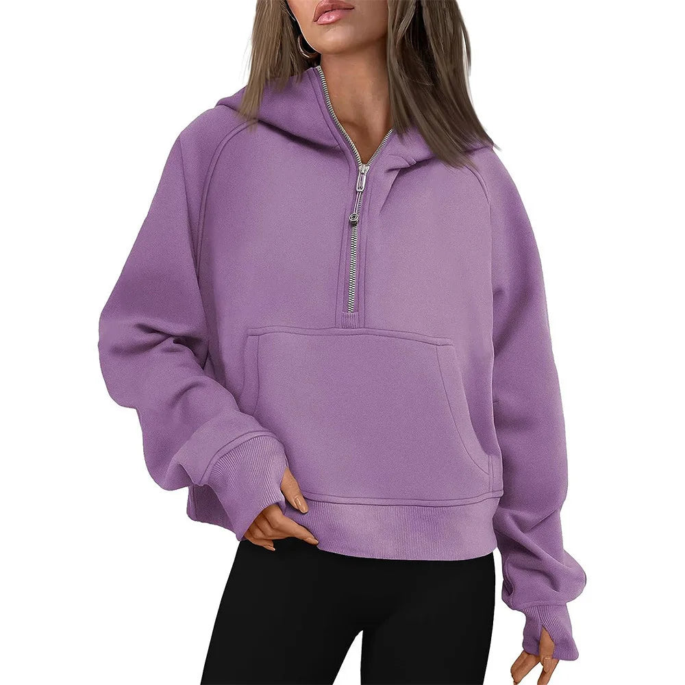 Lira Felpa Cropped da Donna Impermeabile | Comoda, in Fleece 10