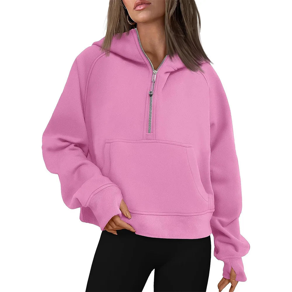Lira Felpa Cropped da Donna Impermeabile | Comoda, in Fleece 11
