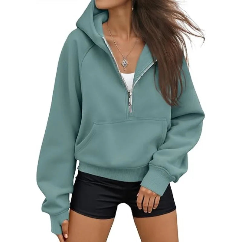 Lira Felpa Cropped da Donna Impermeabile | Comoda, in Fleece 4