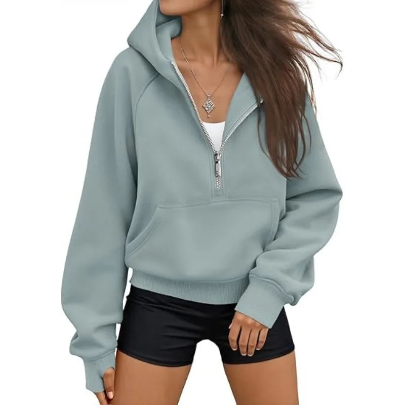 Lira Felpa Cropped da Donna Impermeabile | Comoda, in Fleece 5