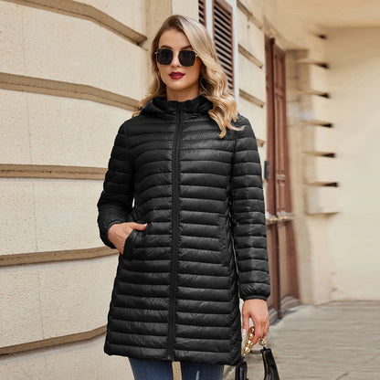 Lira Giacca Invernale da Donna Padded con Cappuccio | Leggera, Slim 8