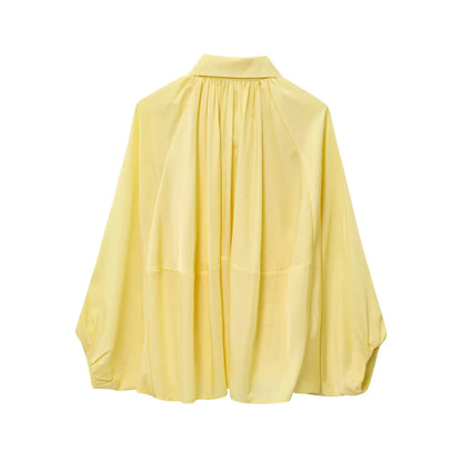 Lira Giacche da Donna Sportive in Satin Leggere | Maniche Lunghe, Design Pieghettato 2