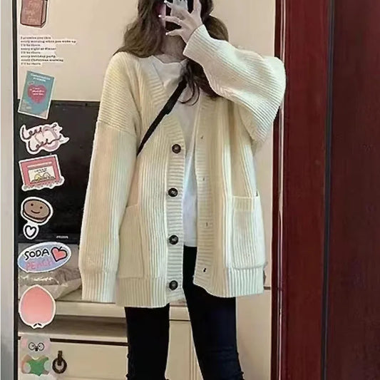 Livia Cardigan Lungo da Donna in Viscosa Elegante | Morbido, Maniche Lunghe 0