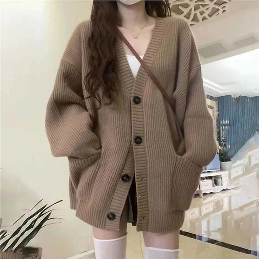 Livia Cardigan Lungo da Donna in Viscosa Elegante | Morbido, Maniche Lunghe 1