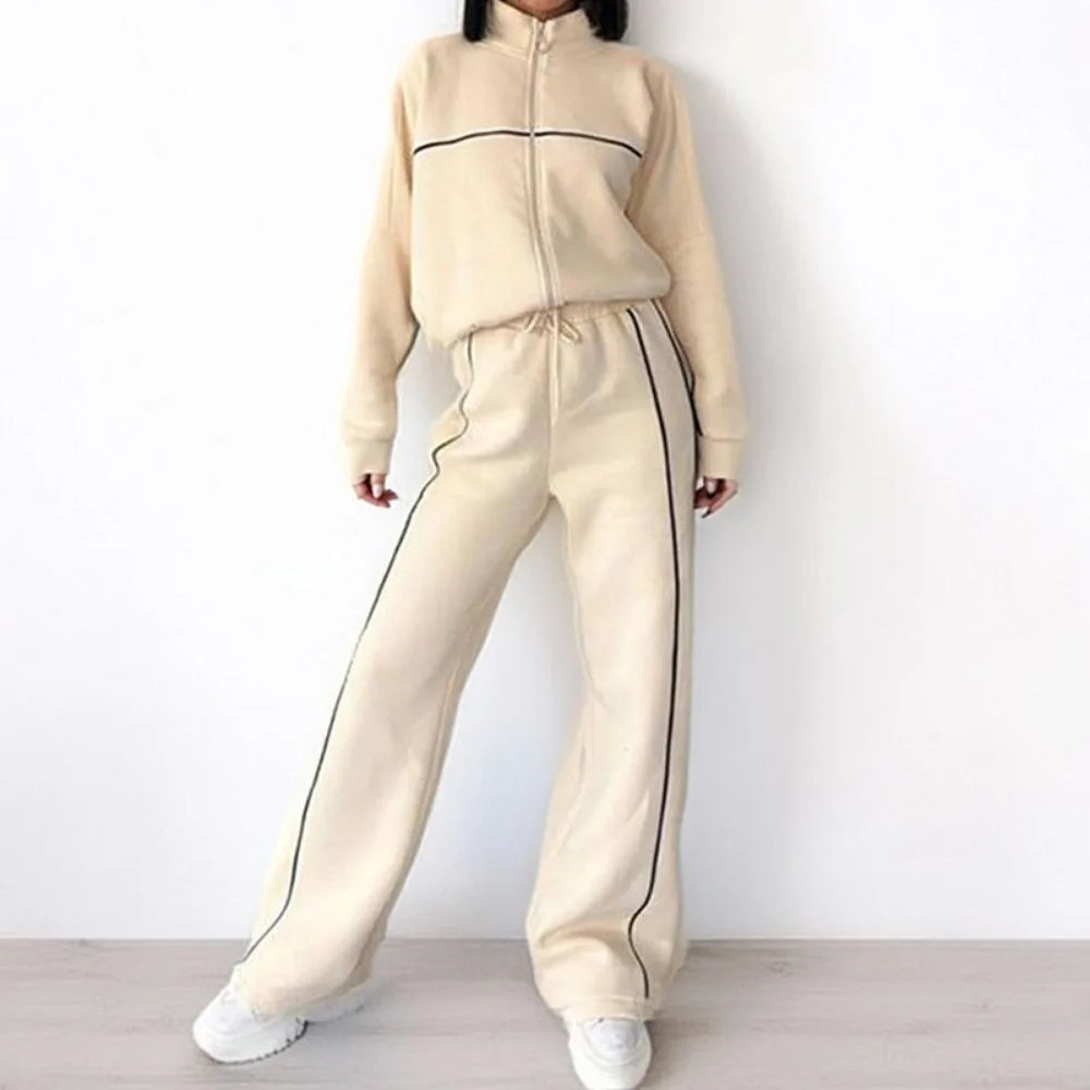 Livia Completo da Donna con Giacca Sportiva e Pantaloni Lunghi | Casual, Con Tasche 1