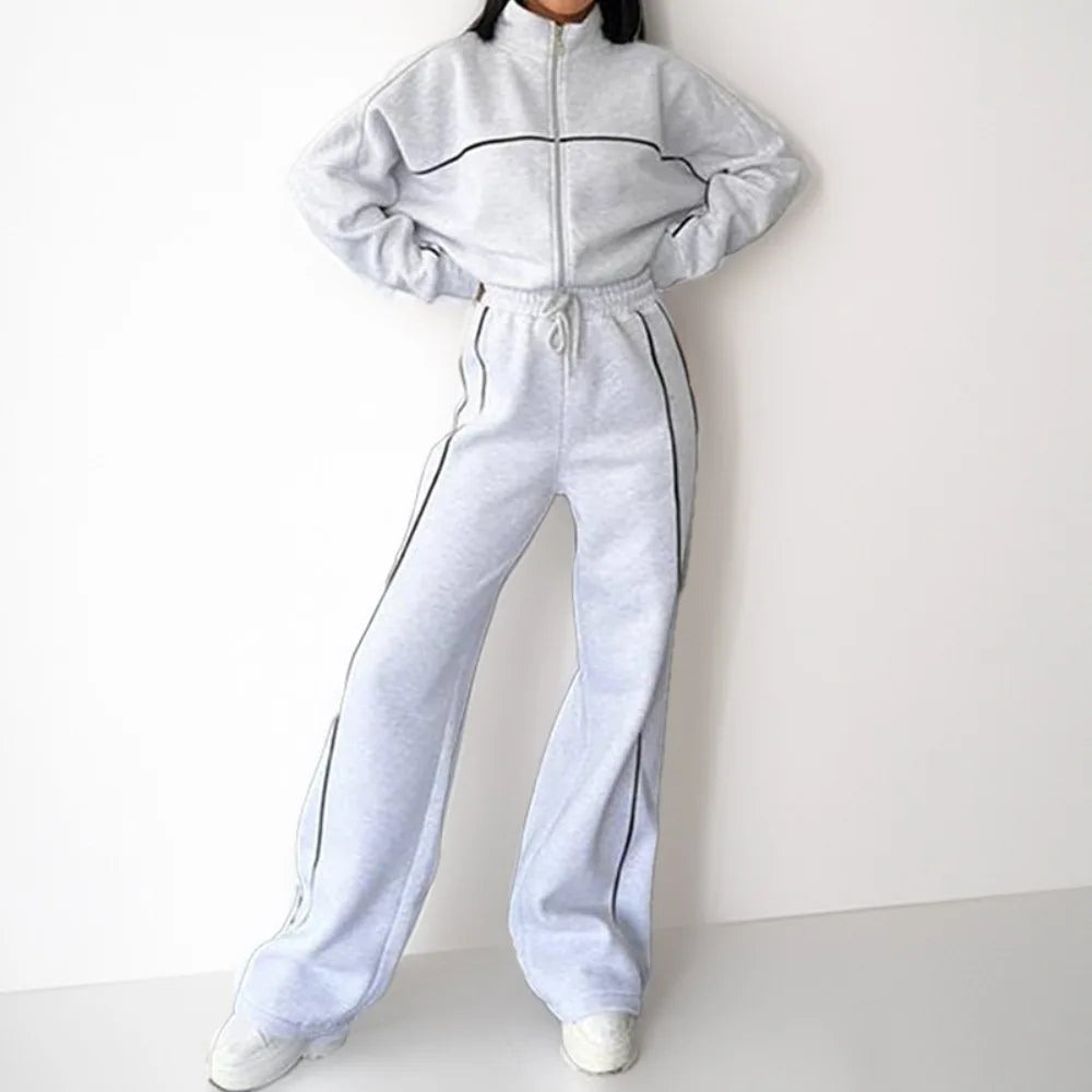 Livia Completo da Donna con Giacca Sportiva e Pantaloni Lunghi | Casual, Con Tasche 5