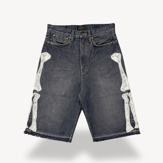 Luca Bermuda Uomo | 100% Cotone, Stile Y2K Oversize 0