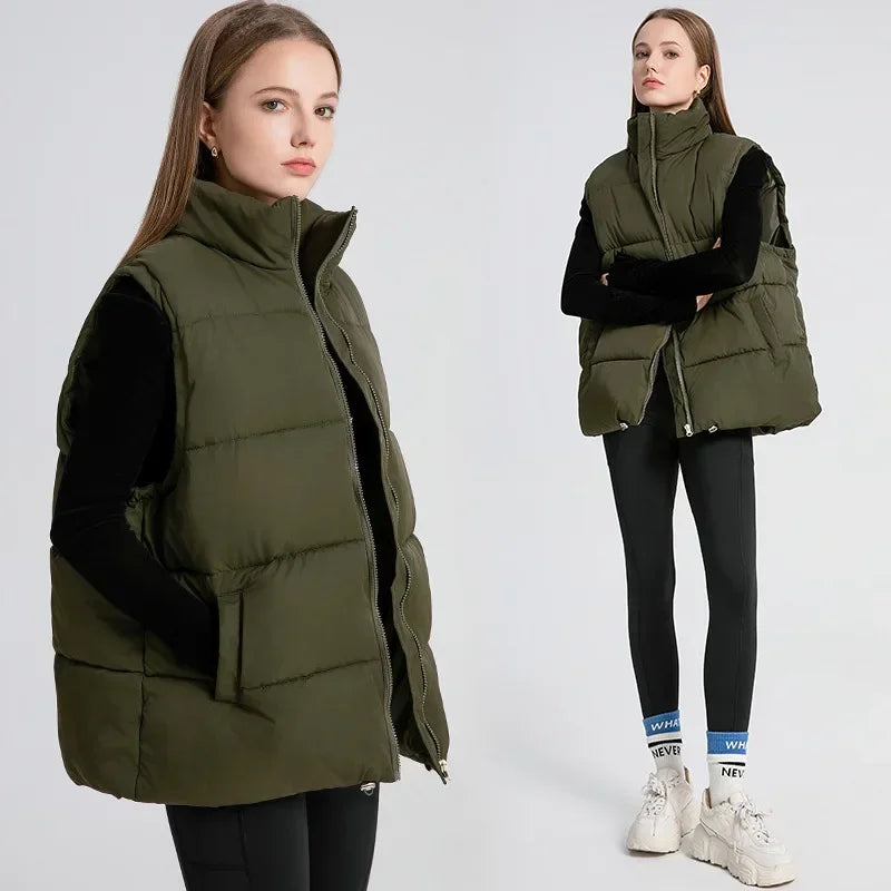Luno Gilet da Donna in Piuma d'Oca Bianco | Caldo, Comodo 4