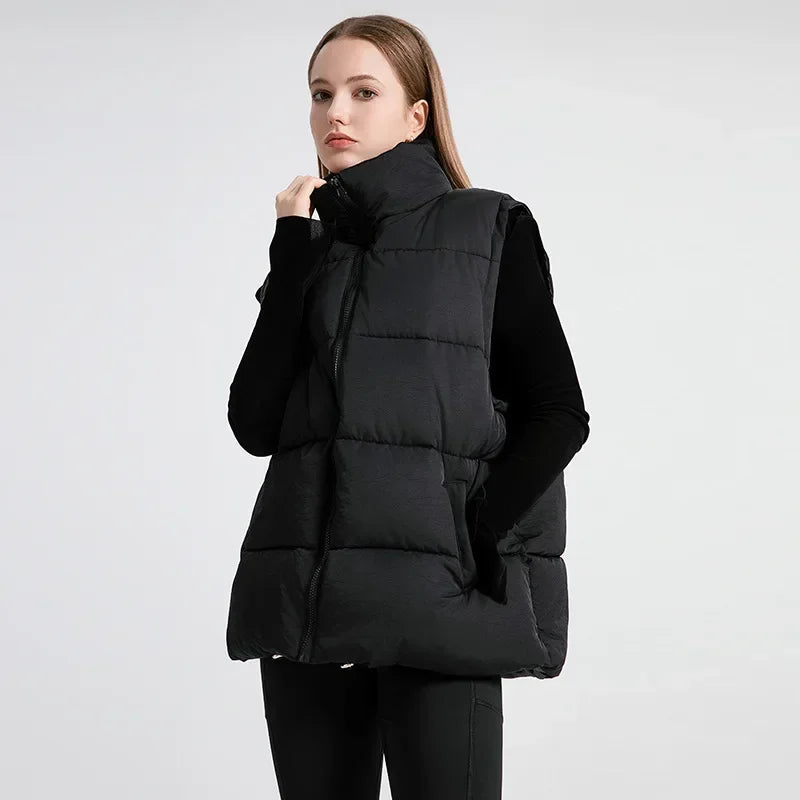 Luno Gilet da Donna in Piuma d'Oca Bianco | Caldo, Comodo 6