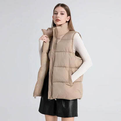 Luno Gilet da Donna in Piuma d'Oca Bianco | Caldo, Comodo 7