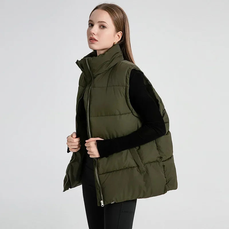 Luno Gilet da Donna in Piuma d'Oca Bianco | Caldo, Comodo 8
