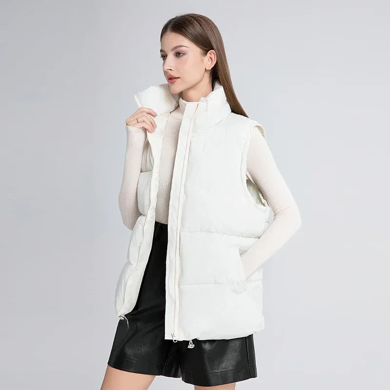 Luno Gilet da Donna in Piuma d'Oca Bianco | Caldo, Comodo 9