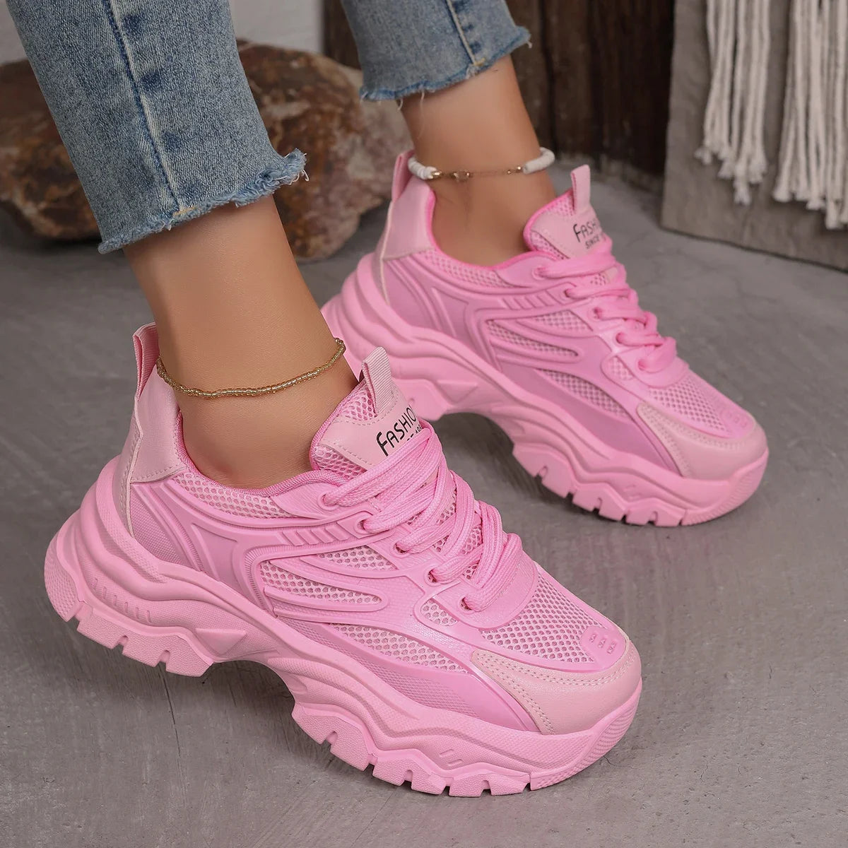 Luno Sneakers da Donna Chunky Sportive | Leggere, Design alla Moda 2
