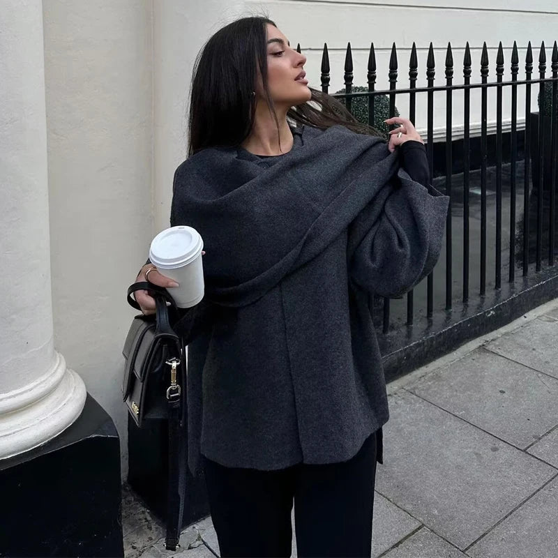 Mujia Giacche da Inverno Imbottite per Donna | Eleganti, Calde e Con Colletto Asimmetrico 4