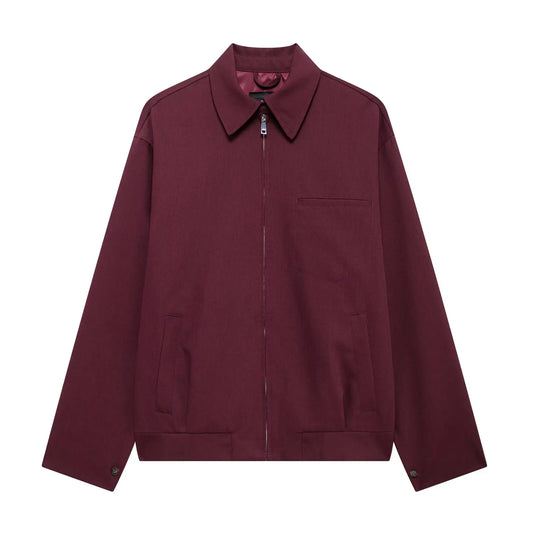 Mura Giacche da Bomber Donna con Zip Retro | Maniche Lunghe, Comoda e Elegante 2